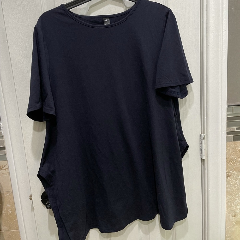 Maternity blue shirt in XL